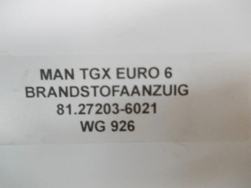 MAN 81.27203-6021 BRANDSTOF AANZIJGBUIS TGX EURO 6 - Fuel system for Truck: picture 3 MAN 81.27203-6021 BRANDSTOF AANZIJGBUIS TGX EURO 6 - Fuel system for Truck: picture 3