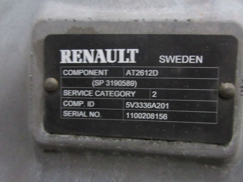 Renault AT 2612 D /3190589 /7403190584 PREMUIM 460 EURO 6 - Gearbox for Truck: picture 5 Renault AT 2612 D /3190589 /7403190584 PREMUIM 460 EURO 6 - Gearbox for Truck: picture 5