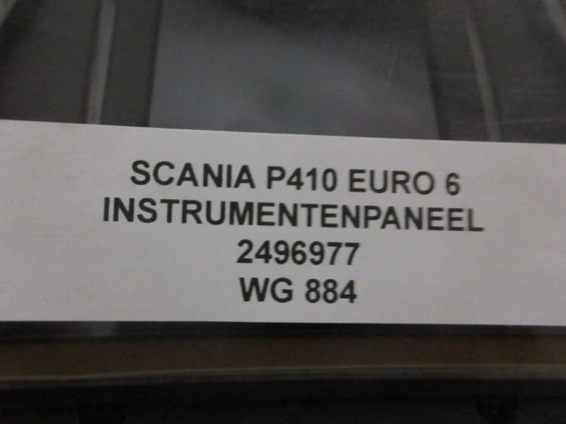 Scania P410 2496977 INSTRUMENTENPANEEL EURO 6 - Dashboard for Truck: picture 3 Scania P410 2496977 INSTRUMENTENPANEEL EURO 6 - Dashboard for Truck: picture 3