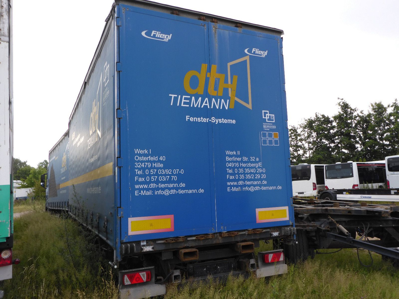 Mercedes-Benz 1840 Top Zustand 106 m3 Euro 6 + Anhänger - Curtainsider truck: picture 2 Mercedes-Benz 1840 Top Zustand 106 m3 Euro 6 + Anhänger - Curtainsider truck: picture 2