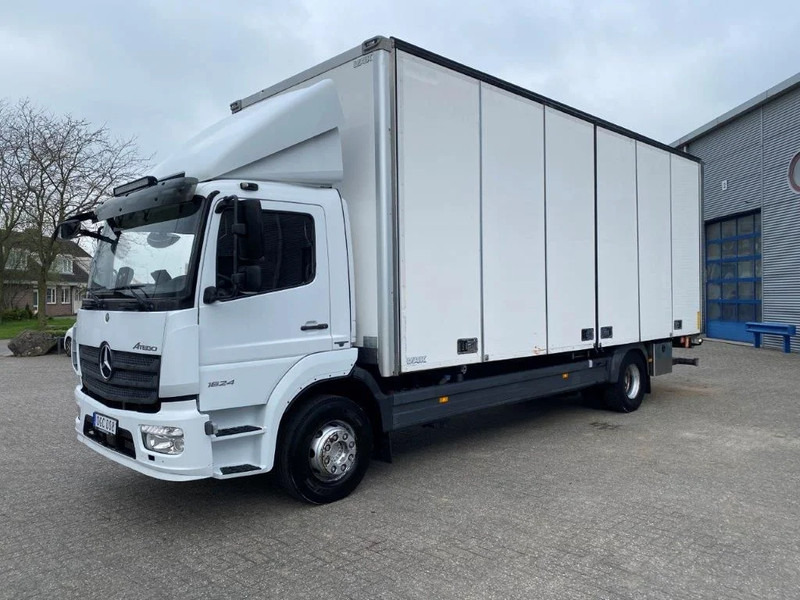 Mercedes-Benz ATEGO 1624 / AUTOMATIC / CLOSED BOX / SIDE DOORS / AIRCO / LWDS / FCW / EURO-6 / 2016 - Box truck: picture 1 Mercedes-Benz ATEGO 1624 / AUTOMATIC / CLOSED BOX / SIDE DOORS / AIRCO / LWDS / FCW / EURO-6 / 2016 - Box truck: picture 1
