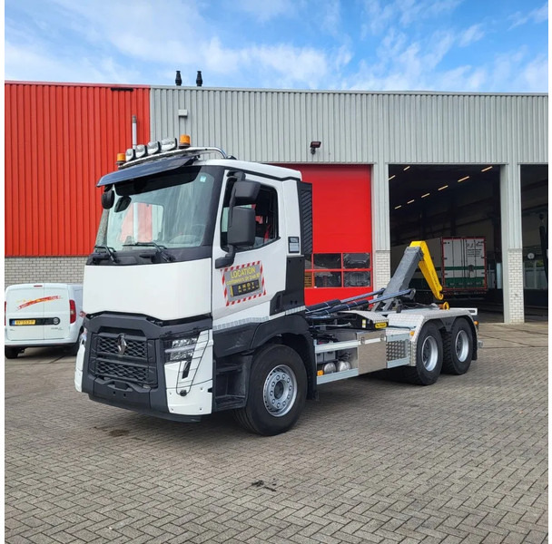 Renault C440 / ENGINE RUNNING / !! ONLY:8701 KM !! / 6X4 / BIG AXLE / PALFINGER 20TON HOOK / GEN2 V2 TACHO / AUTOMATIC / EURO-6 / 2025 - Hook lift truck: picture 2 Renault C440 / ENGINE RUNNING / !! ONLY:8701 KM !! / 6X4 / BIG AXLE / PALFINGER 20TON HOOK / GEN2 V2 TACHO / AUTOMATIC / EURO-6 / 2025 - Hook lift truck: picture 2