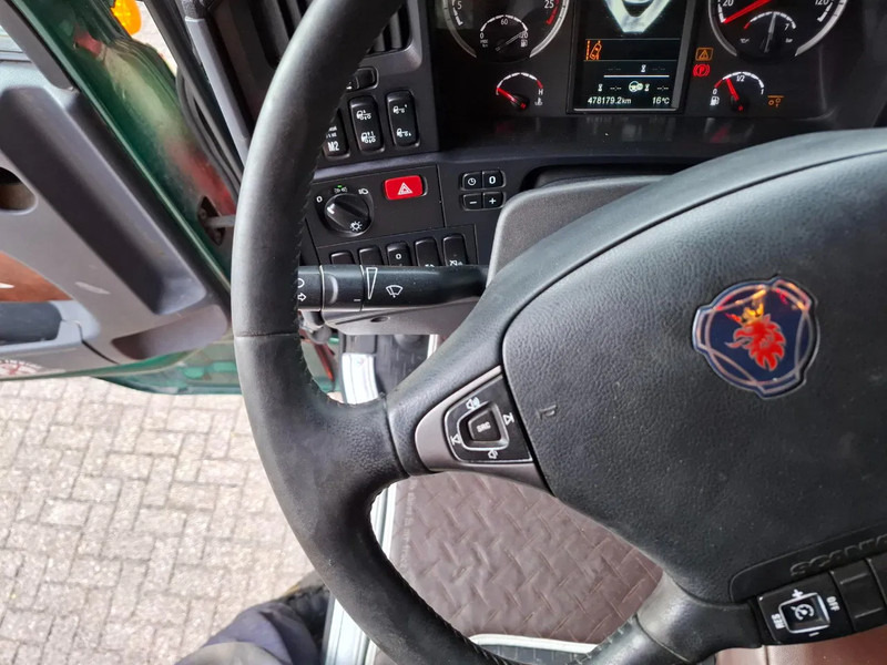 Tractor unit Scania R580 V8 / ONLY:478179KM / HYDRAULICS / LEATHER / AUTOMATIC / EURO-6 / 2016: picture 15
