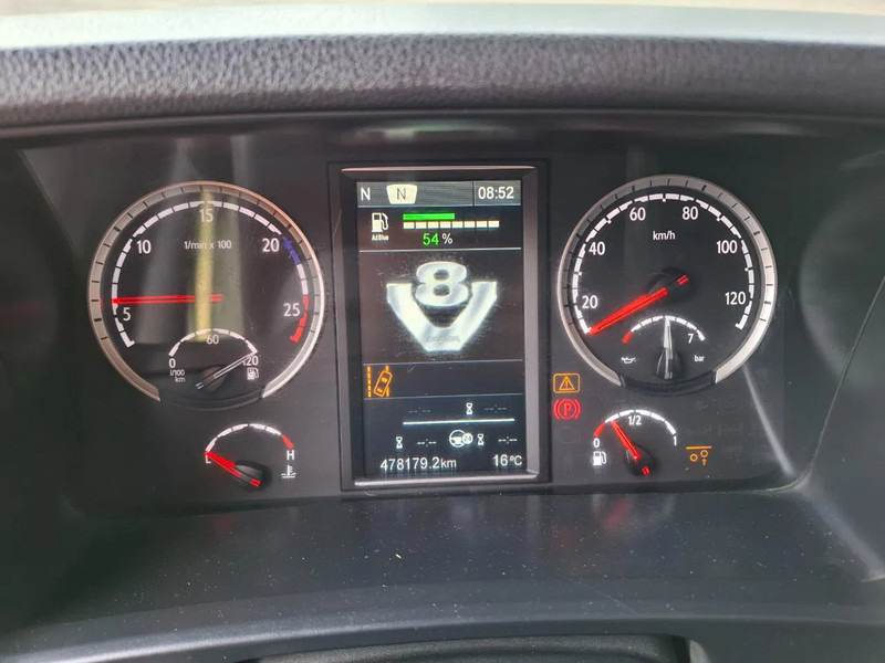 Tractor unit Scania R580 V8 / ONLY:478179KM / HYDRAULICS / LEATHER / AUTOMATIC / EURO-6 / 2016: picture 18