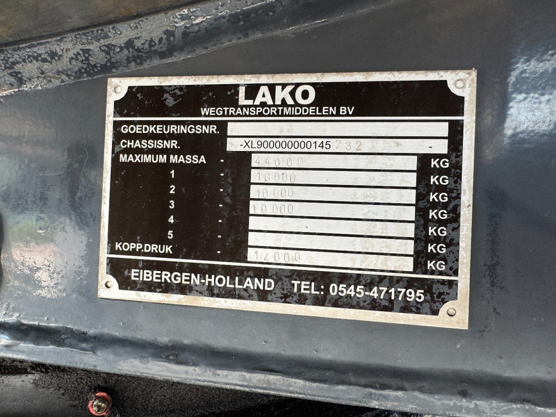 Tank semi-trailer lako RMO/Milk/Milch/Melk/Water Jansky 37.500 Ltr: picture 10