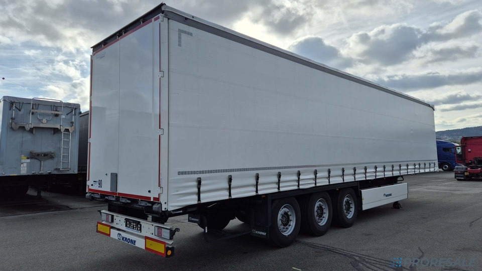 KRONE SD PROFI LINER + paletový koš 32 palet + 2 x zvedací náprava - Curtainsider semi-trailer: picture 3 KRONE SD PROFI LINER + paletový koš 32 palet + 2 x zvedací náprava - Curtainsider semi-trailer: picture 3