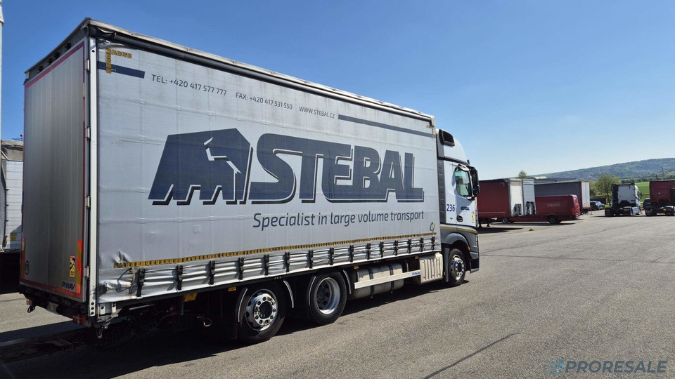 MERCEDES-BENZ ACTROS 2542 6X2 EURO 6 velkoobjemová souprava - prodejné jen s přívěsem PANAV P0465Z - cena je za celou soupravu - Curtainsider truck: picture 4 MERCEDES-BENZ ACTROS 2542 6X2 EURO 6 velkoobjemová souprava - prodejné jen s přívěsem PANAV P0465Z - cena je za celou soupravu - Curtainsider truck: picture 4