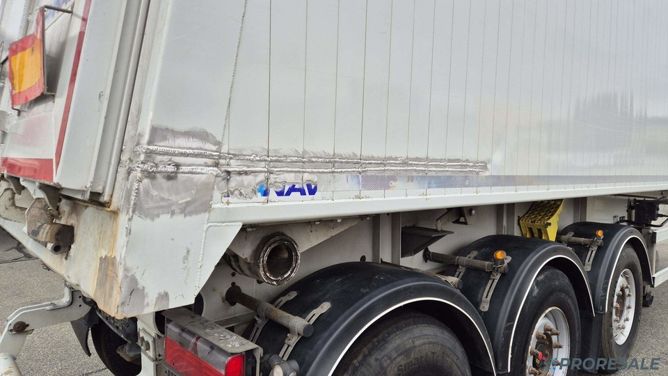 Tipper semi-trailer PANAV NS19 AH sklápěč 43 m3 - Fe / Al: picture 7