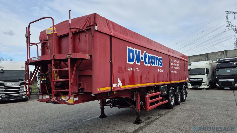 STAS SZ 336 K - sklápěč 52 m3 - Fe / Al - Tipper semi-trailer: picture 2 STAS SZ 336 K - sklápěč 52 m3 - Fe / Al - Tipper semi-trailer: picture 2