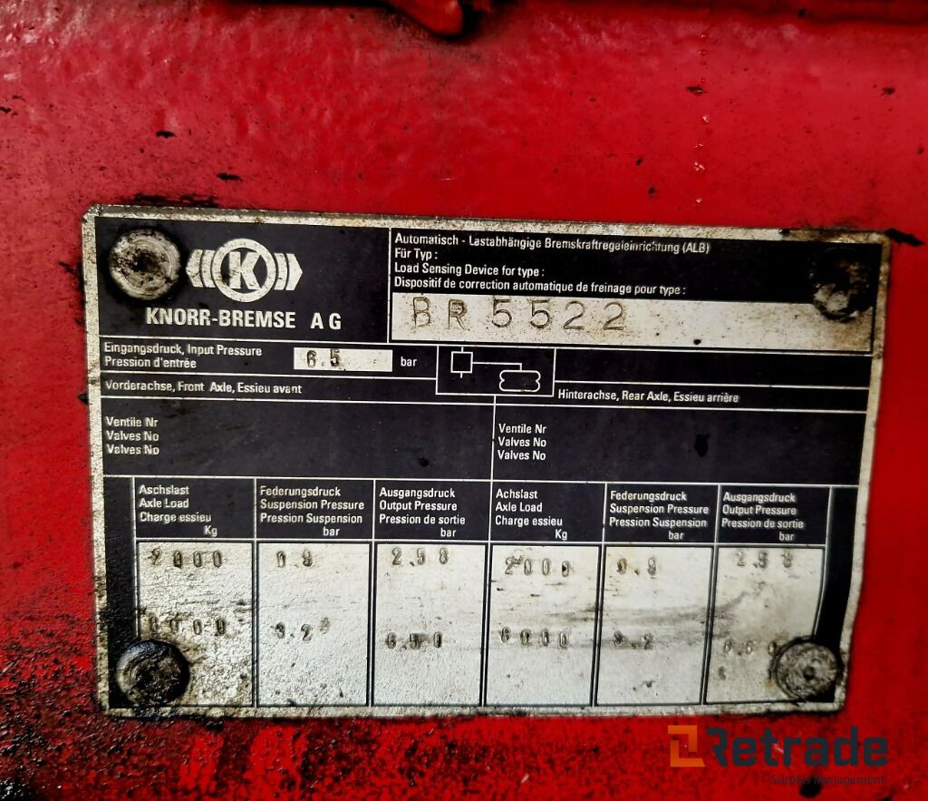 Asfalt- Semi komplett -Nor Slep 1998 - Tipper semi-trailer: picture 3 Asfalt- Semi komplett -Nor Slep 1998 - Tipper semi-trailer: picture 3