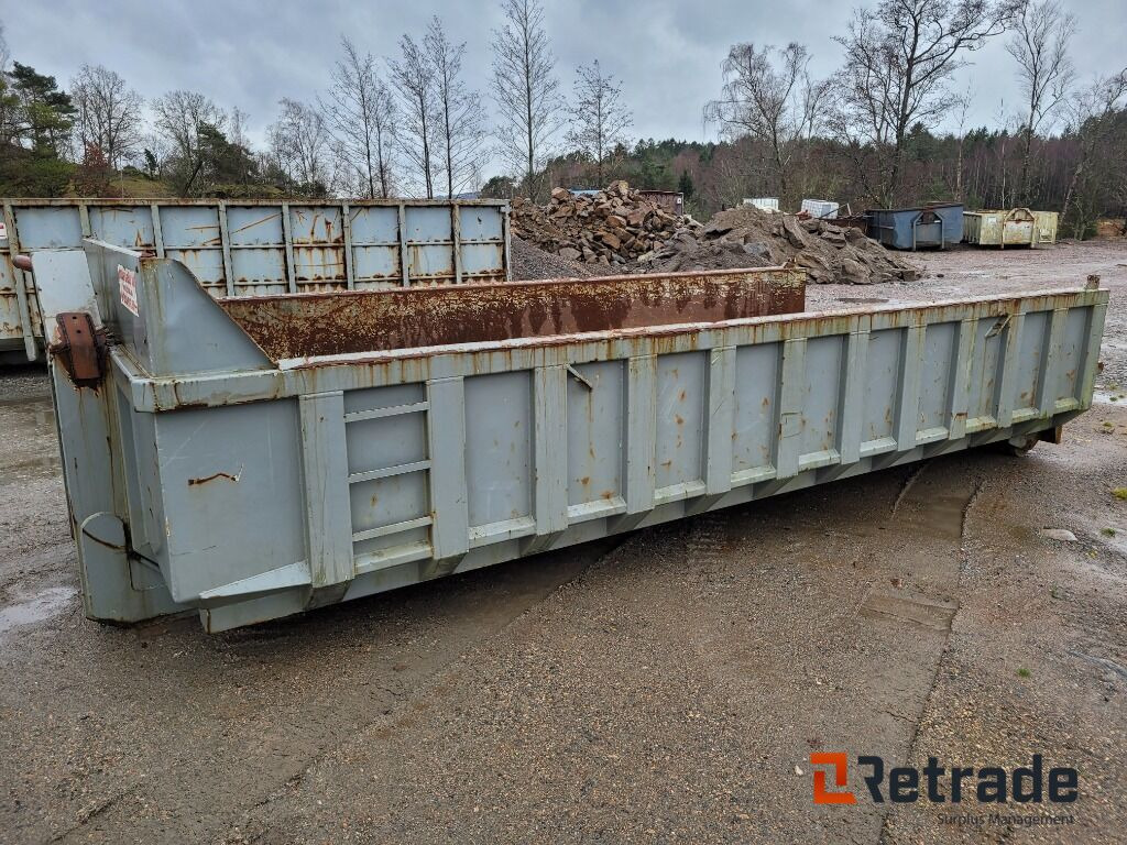 Bergflak lastväxlarflak grusflak Rackstad - Roll-off container: picture 1 Bergflak lastväxlarflak grusflak Rackstad - Roll-off container: picture 1
