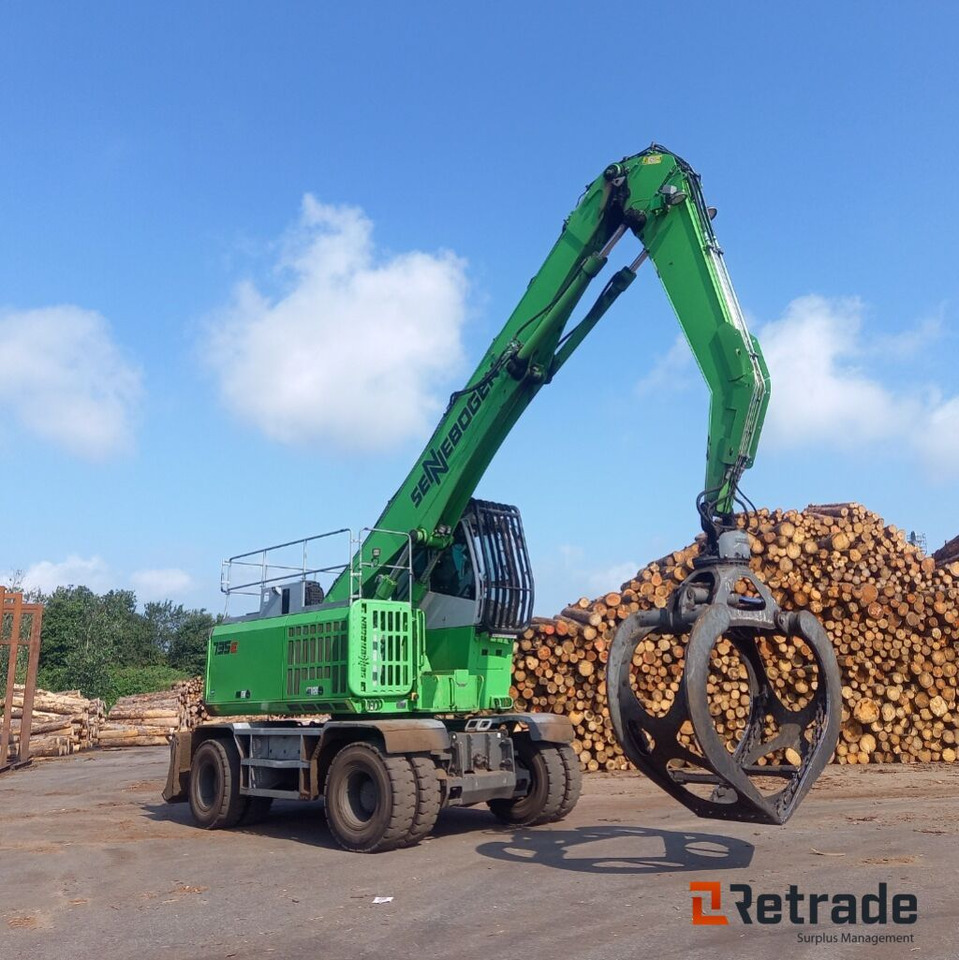 Sennebogen 735 E Hjullæsser. - Construction machinery: picture 5 Sennebogen 735 E Hjullæsser. - Construction machinery: picture 5