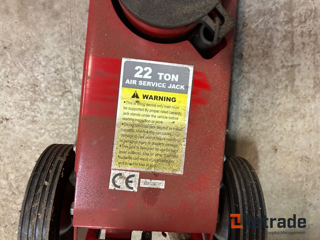 Lastebil jekk på luft 22 ton Air Service Jack - Industrial equipment: picture 4 Lastebil jekk på luft 22 ton Air Service Jack - Industrial equipment: picture 4