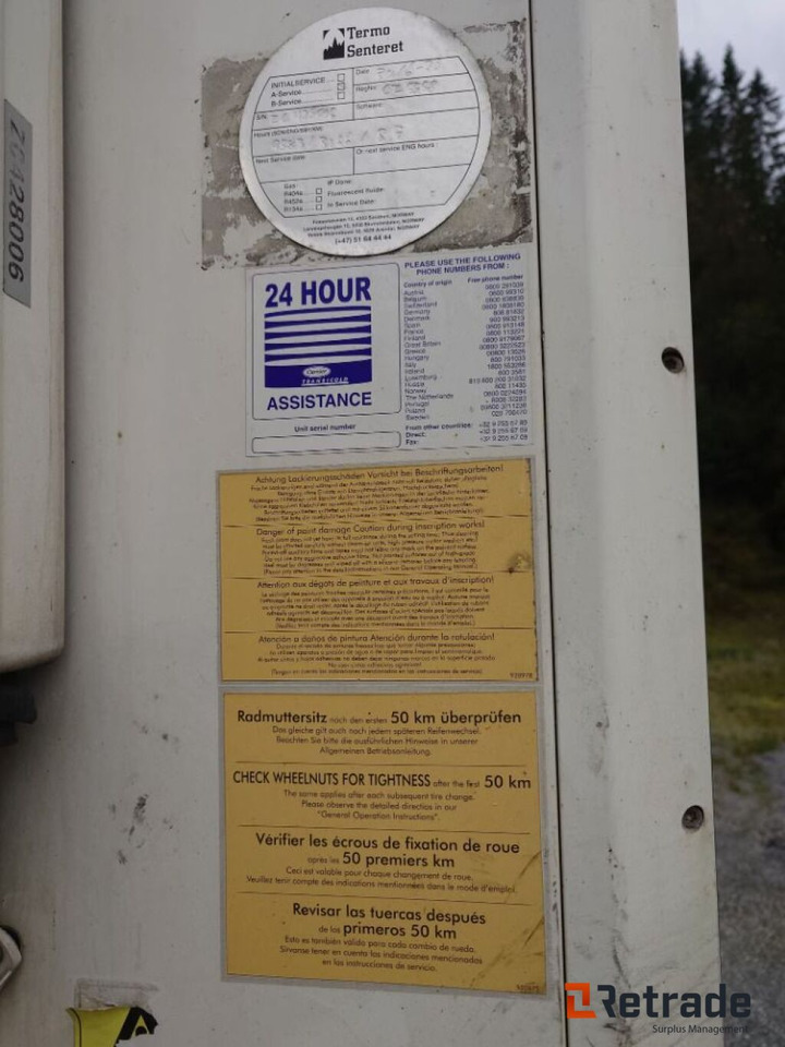 Refrigerator semi-trailer Kjøletralle / refrigerated transport Schmitz CARGOBULL SKO 20/LZG-13.4 FP 80/45: picture 10 Refrigerator semi-trailer Kjøletralle / refrigerated transport Schmitz CARGOBULL SKO 20/LZG-13.4 FP 80/45: picture 10