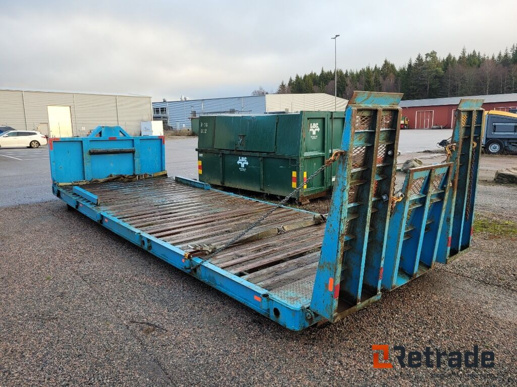 Lastväxlarflak maskinflak 7 m - Roll-off container: picture 4 Lastväxlarflak maskinflak 7 m - Roll-off container: picture 4