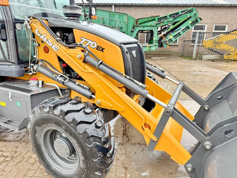 Backhoe loader Case 770EX 4WD - New / Unused / Hammer Lines: picture 14