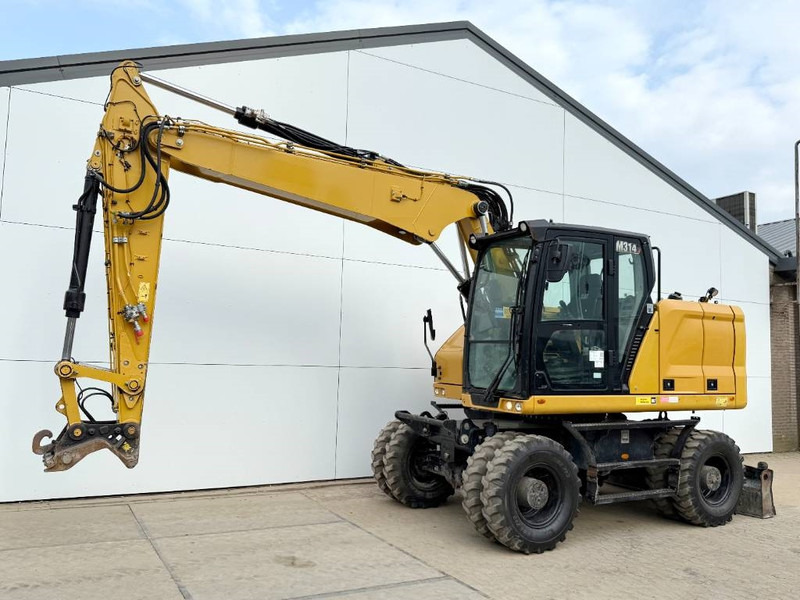 Cat M314 next gen - Triple Boom / Automatic Greasing - Wheel excavator: picture 2 Cat M314 next gen - Triple Boom / Automatic Greasing - Wheel excavator: picture 2