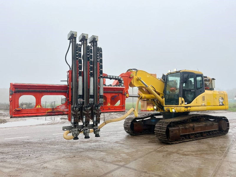 Komatsu PC290NLC-7K + Wimmer Jura Luna 3.100 Drill - Drilling rig: picture 2 Komatsu PC290NLC-7K + Wimmer Jura Luna 3.100 Drill - Drilling rig: picture 2
