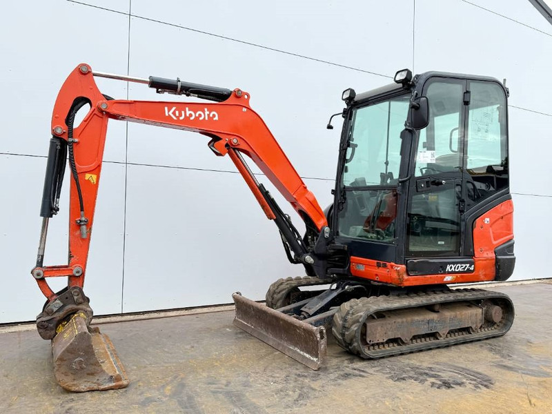 Kubota KX027-4 - Hammer Lines / Quick Coupler - Mini excavator: picture 2 Kubota KX027-4 - Hammer Lines / Quick Coupler - Mini excavator: picture 2