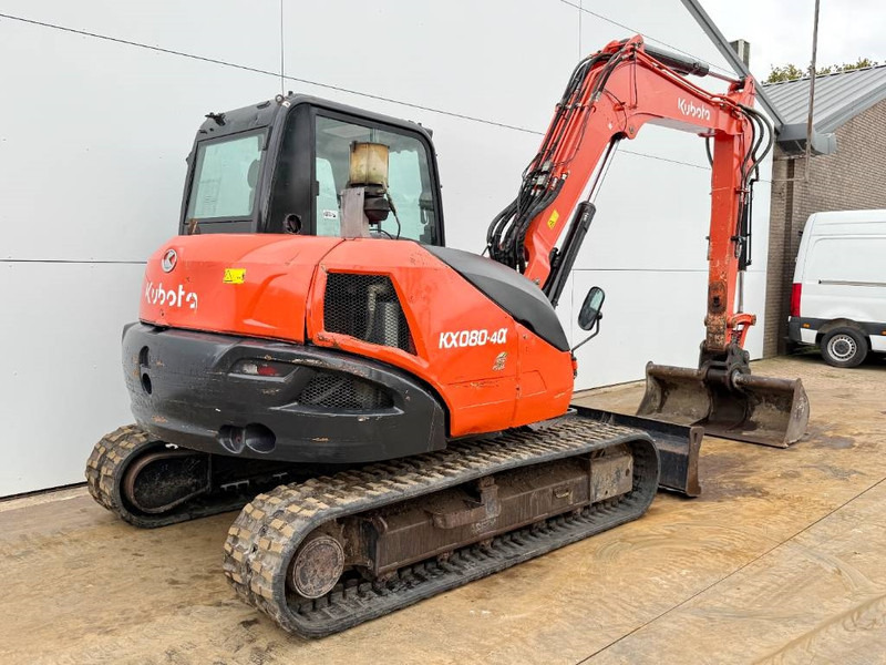 Kubota KX080-4a - Automatic Greasing / Hammer Lines - Mini excavator: picture 5 Kubota KX080-4a - Automatic Greasing / Hammer Lines - Mini excavator: picture 5