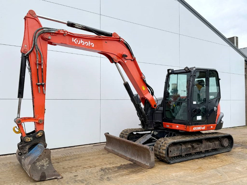 Kubota KX080-4a - Automatic Greasing / Hammer Lines - Mini excavator: picture 2 Kubota KX080-4a - Automatic Greasing / Hammer Lines - Mini excavator: picture 2