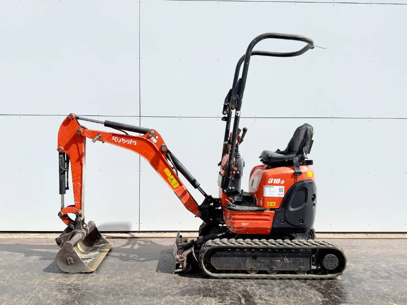 Kubota U10-3 - Hydr. Undercarriage / Hammer Lines - Mini excavator: picture 1 Kubota U10-3 - Hydr. Undercarriage / Hammer Lines - Mini excavator: picture 1