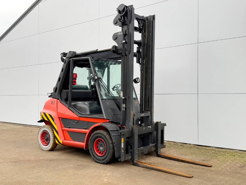 Linde H60T-03 - Duplex / Side Shift / German Machine - LPG forklift: picture 5 Linde H60T-03 - Duplex / Side Shift / German Machine - LPG forklift: picture 5
