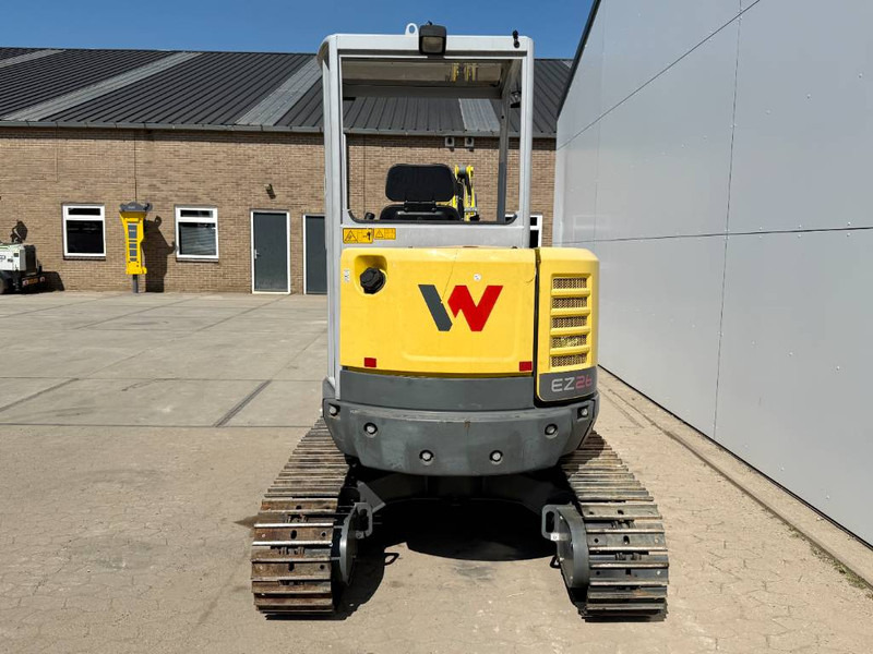 WACKER NEUSON EZ26 Zero Tail - Hammer Lines / Trench Bucket - Mini excavator: picture 4 WACKER NEUSON EZ26 Zero Tail - Hammer Lines / Trench Bucket - Mini excavator: picture 4