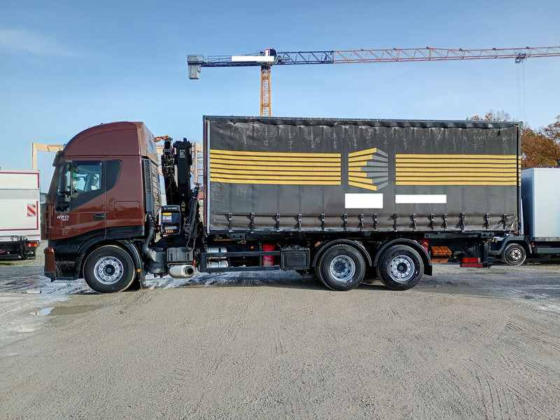 Iveco AS260S42Y/FS CM BDF HIAB 144E-4 HIDUO 12,7 m - Curtainsider truck, Crane truck: picture 1 Iveco AS260S42Y/FS CM BDF HIAB 144E-4 HIDUO 12,7 m - Curtainsider truck, Crane truck: picture 1