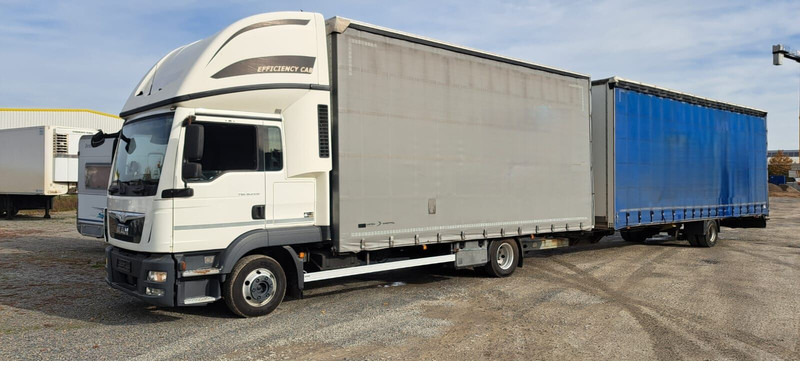 MAN TGL 8.220 Edscha Gardine Jumbo - Curtainsider truck: picture 2 MAN TGL 8.220 Edscha Gardine Jumbo - Curtainsider truck: picture 2