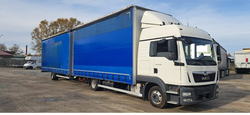 MAN TGL 8.220 Jumbo Gardine - Curtainsider truck: picture 2 MAN TGL 8.220 Jumbo Gardine - Curtainsider truck: picture 2