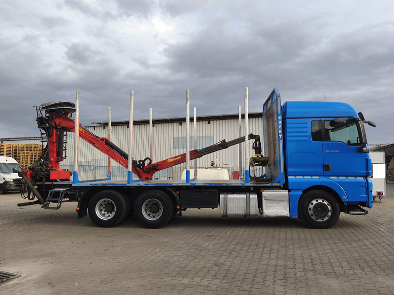 MAN TGX 26.500 Holz-LKW Euro6 6x4 Holztransporter m Palfinger (16) - Log truck, Crane truck: picture 4 MAN TGX 26.500 Holz-LKW Euro6 6x4 Holztransporter m Palfinger (16) - Log truck, Crane truck: picture 4