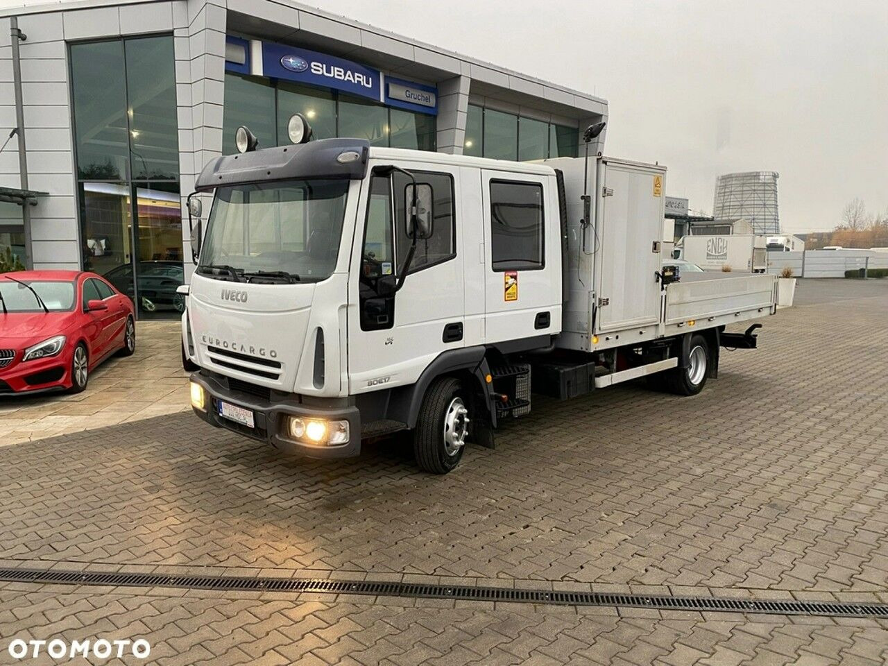 Iveco Eurocargo ML80E17 - Dropside/ Flatbed truck, Crane truck: picture 2 Iveco Eurocargo ML80E17 - Dropside/ Flatbed truck, Crane truck: picture 2