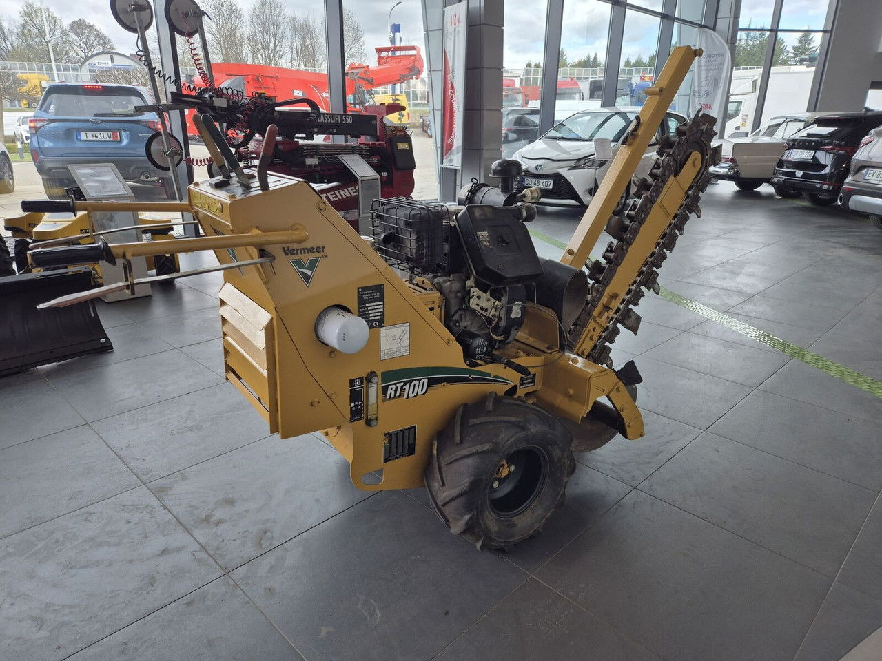 Vermeer RT100 / Trench SAW / Mini Chain Excavator / Idea L FOR Cables - Trencher: picture 3 Vermeer RT100 / Trench SAW / Mini Chain Excavator / Idea L FOR Cables - Trencher: picture 3