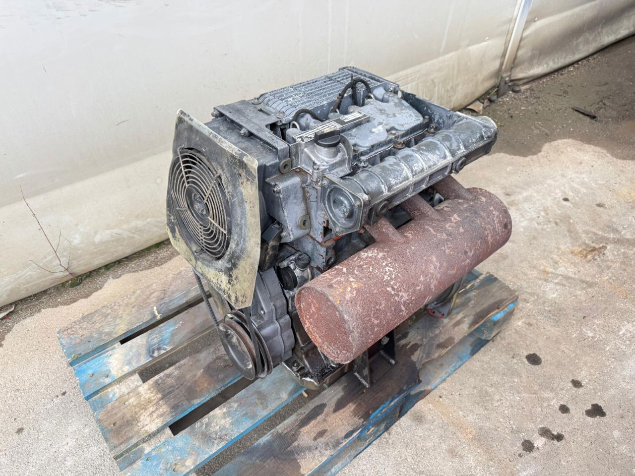 Deutz Engine F3L 1011 F - 2006 Year - Damaged - Engine for Construction machinery: picture 1 Deutz Engine F3L 1011 F - 2006 Year - Damaged - Engine for Construction machinery: picture 1