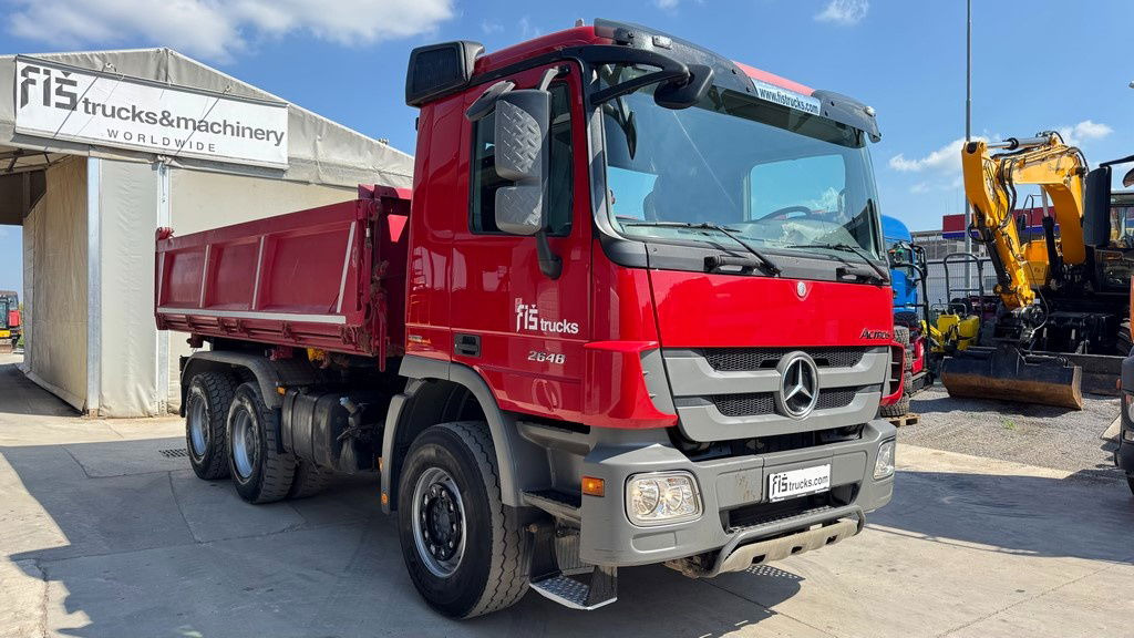 Mercedes-Benz Actros 2648 K 6X4 3 sided tipper - retarder - Tipper: picture 4 Mercedes-Benz Actros 2648 K 6X4 3 sided tipper - retarder - Tipper: picture 4