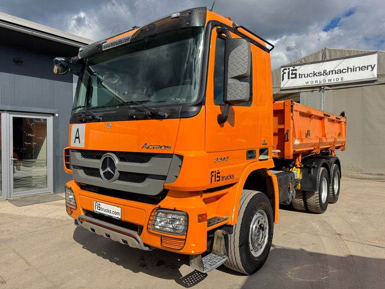 Mercedes-Benz Actros 3346 K 6x4 bordmatic - 3 pedals - Tipper: picture 1 Mercedes-Benz Actros 3346 K 6x4 bordmatic - 3 pedals - Tipper: picture 1