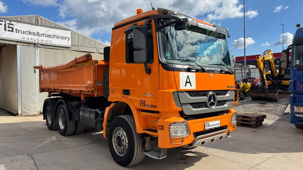 Mercedes-Benz Actros 3346 K 6x4 bordmatic - 3 pedals - Tipper: picture 3 Mercedes-Benz Actros 3346 K 6x4 bordmatic - 3 pedals - Tipper: picture 3