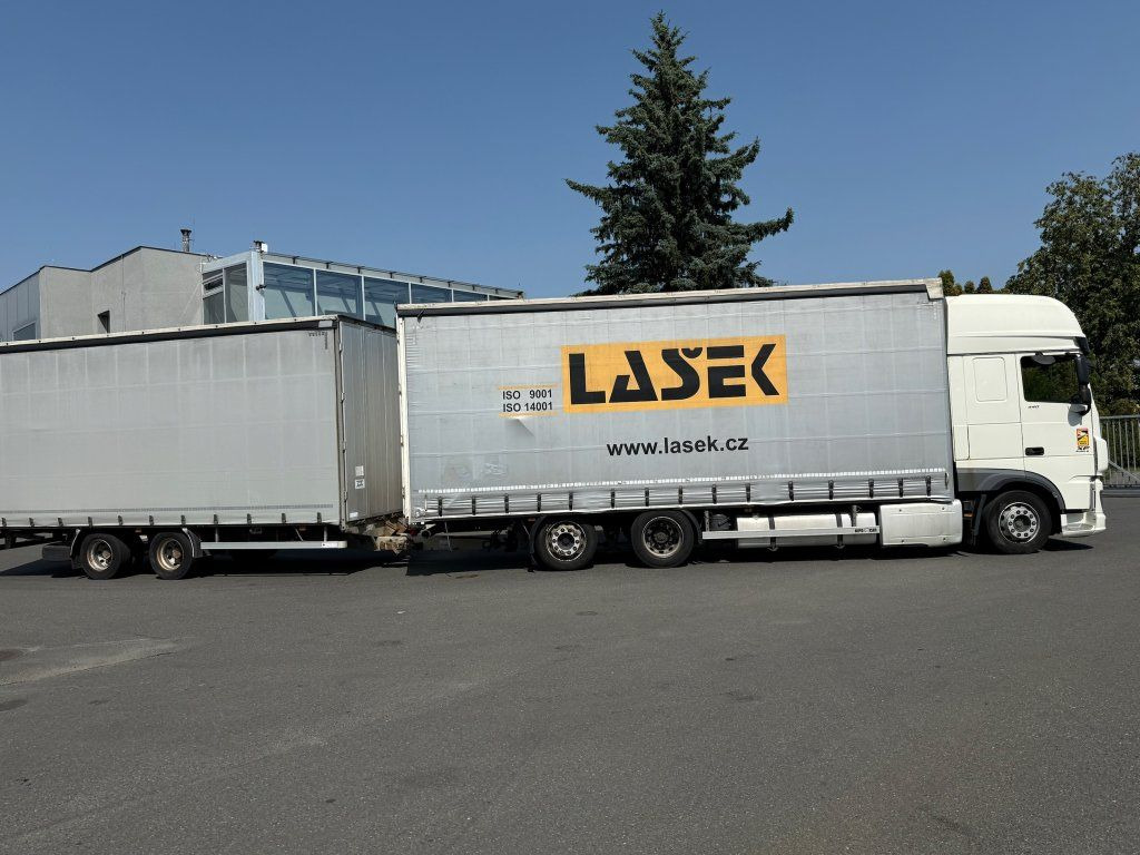 Curtainsider truck DAF XF440 EURO 6 6x2 + Agrikom: picture 13