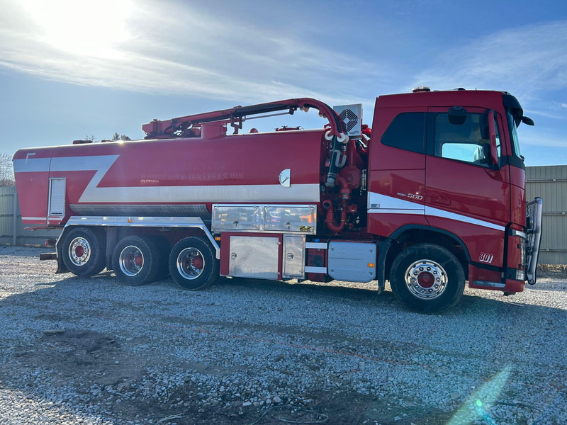 Volvo FH 500 8x4*4 KORP&SON 10000 + 10500 l / VACUUM Vacustar W1600R / PRESSURE Uraca KF716 - 350 l/min - 170 bar / TULOSSA VARATTU - Vacuum truck: picture 5 Volvo FH 500 8x4*4 KORP&SON 10000 + 10500 l / VACUUM Vacustar W1600R / PRESSURE Uraca KF716 - 350 l/min - 170 bar / TULOSSA VARATTU - Vacuum truck: picture 5