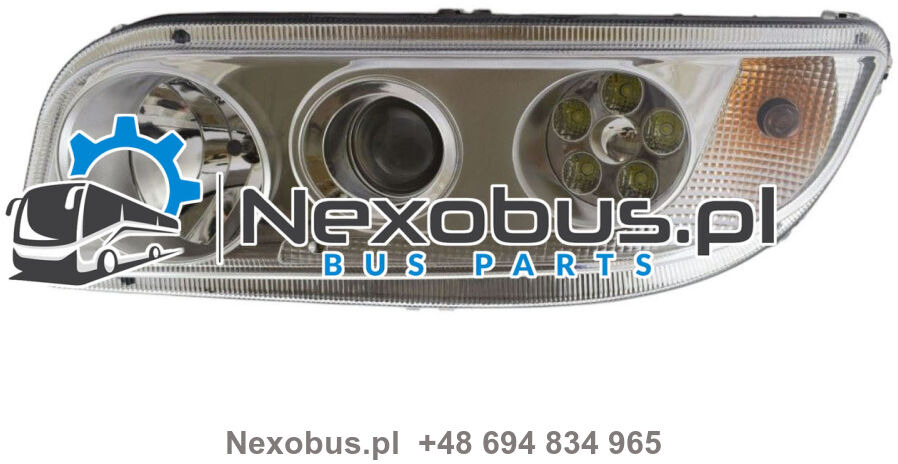 Reflektor Volvo 9500 9600 9700 9800 lewy - Headlight for Bus: picture 1 Reflektor Volvo 9500 9600 9700 9800 lewy - Headlight for Bus: picture 1