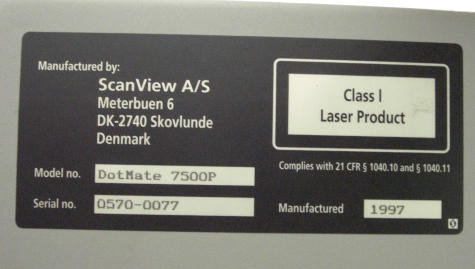 Esko Dotmate 7500 CtP System - Printing machinery: picture 5 Esko Dotmate 7500 CtP System - Printing machinery: picture 5