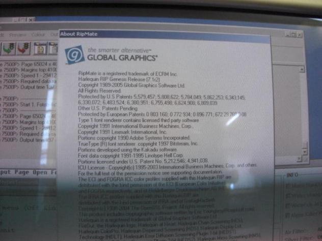 Esko Dotmate 7500 CtP System - Printing machinery: picture 4 Esko Dotmate 7500 CtP System - Printing machinery: picture 4