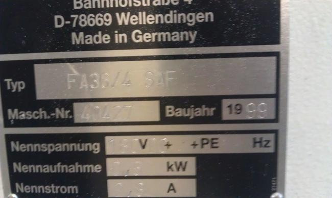 GUK FA 36-4 SAF buckle plate folding machine for small folds - Folding machine: picture 4 GUK FA 36-4 SAF buckle plate folding machine for small folds - Folding machine: picture 4