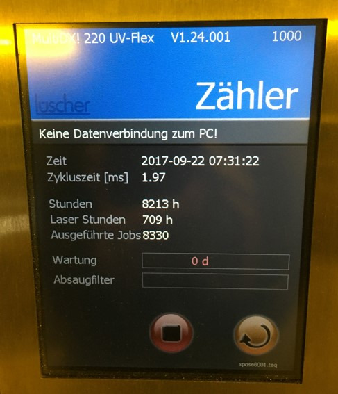 Printing machinery Lüscher Multi DX! 220 UV-Flex CtP system: picture 11
