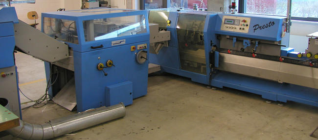 Muller Martini Presto Saddle Stitcher - Printing machinery: picture 1 Muller Martini Presto Saddle Stitcher - Printing machinery: picture 1
