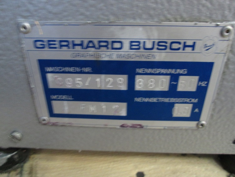 Paint mixer Busch FM 12 with 2 mixing containers - Printing machinery: picture 5 Paint mixer Busch FM 12 with 2 mixing containers - Printing machinery: picture 5