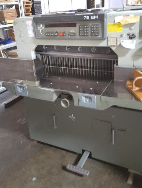 Polar Mohr 76 EM high-speed cutter - Paper cutting machine: picture 1 Polar Mohr 76 EM high-speed cutter - Paper cutting machine: picture 1