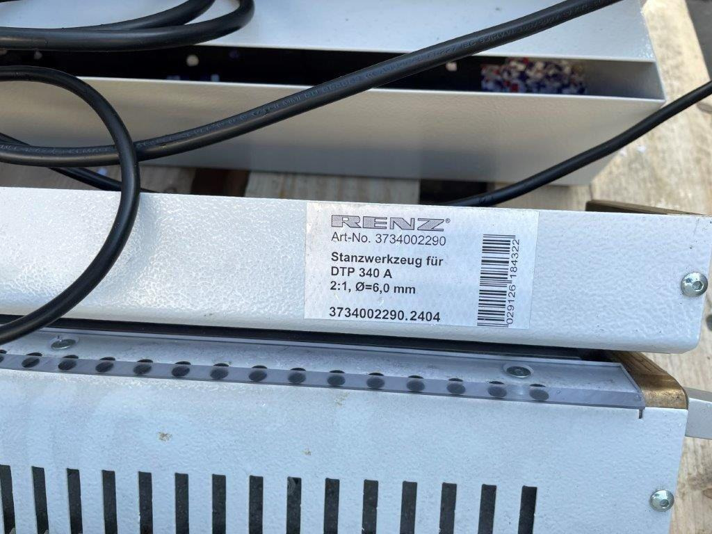 Various punching tools for Renz DTP 340 A - Spare parts for Printing machinery: picture 3 Various punching tools for Renz DTP 340 A - Spare parts for Printing machinery: picture 3