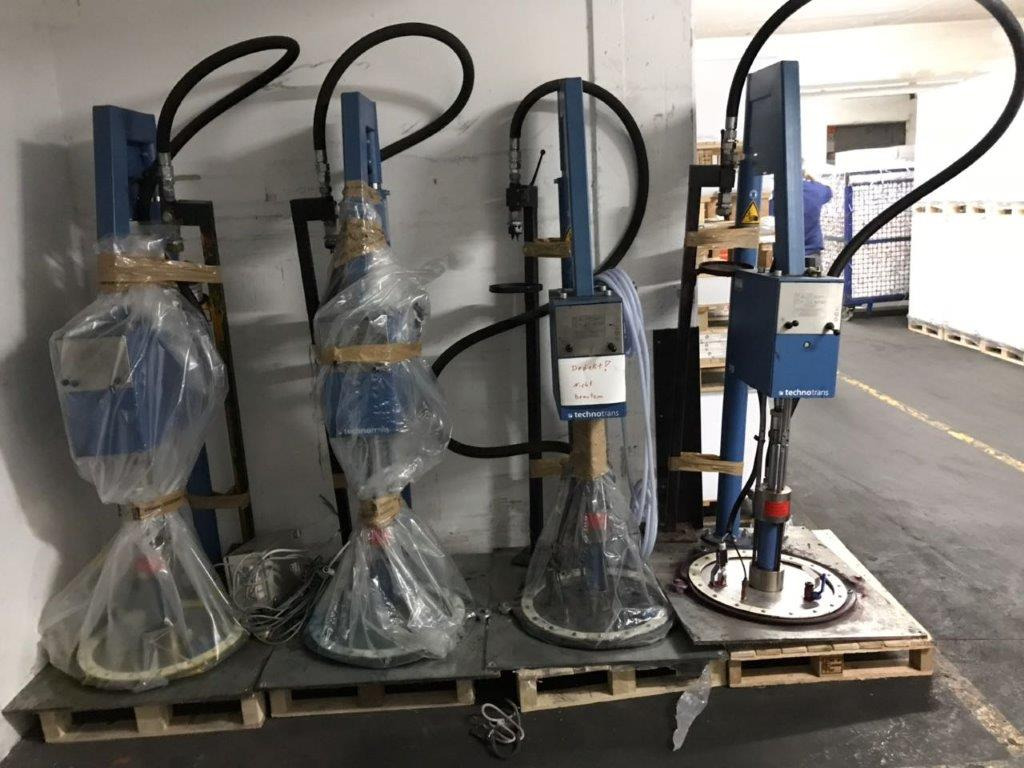 Technotrans 4 Pneumatic paint pumps for 200kg drums - Printing machinery: picture 1 Technotrans 4 Pneumatic paint pumps for 200kg drums - Printing machinery: picture 1